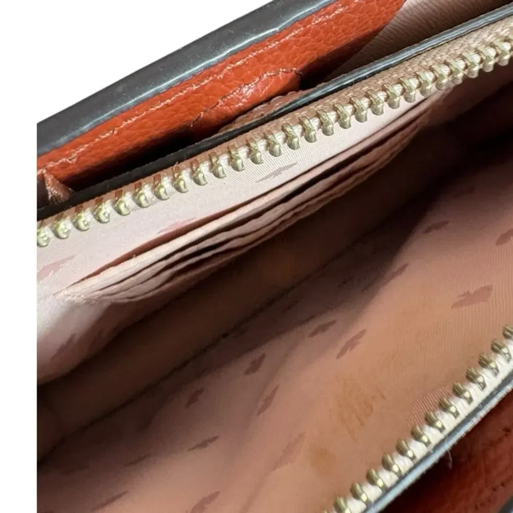 Kate Spade Eva Chestnut Leather Crossbody Bag